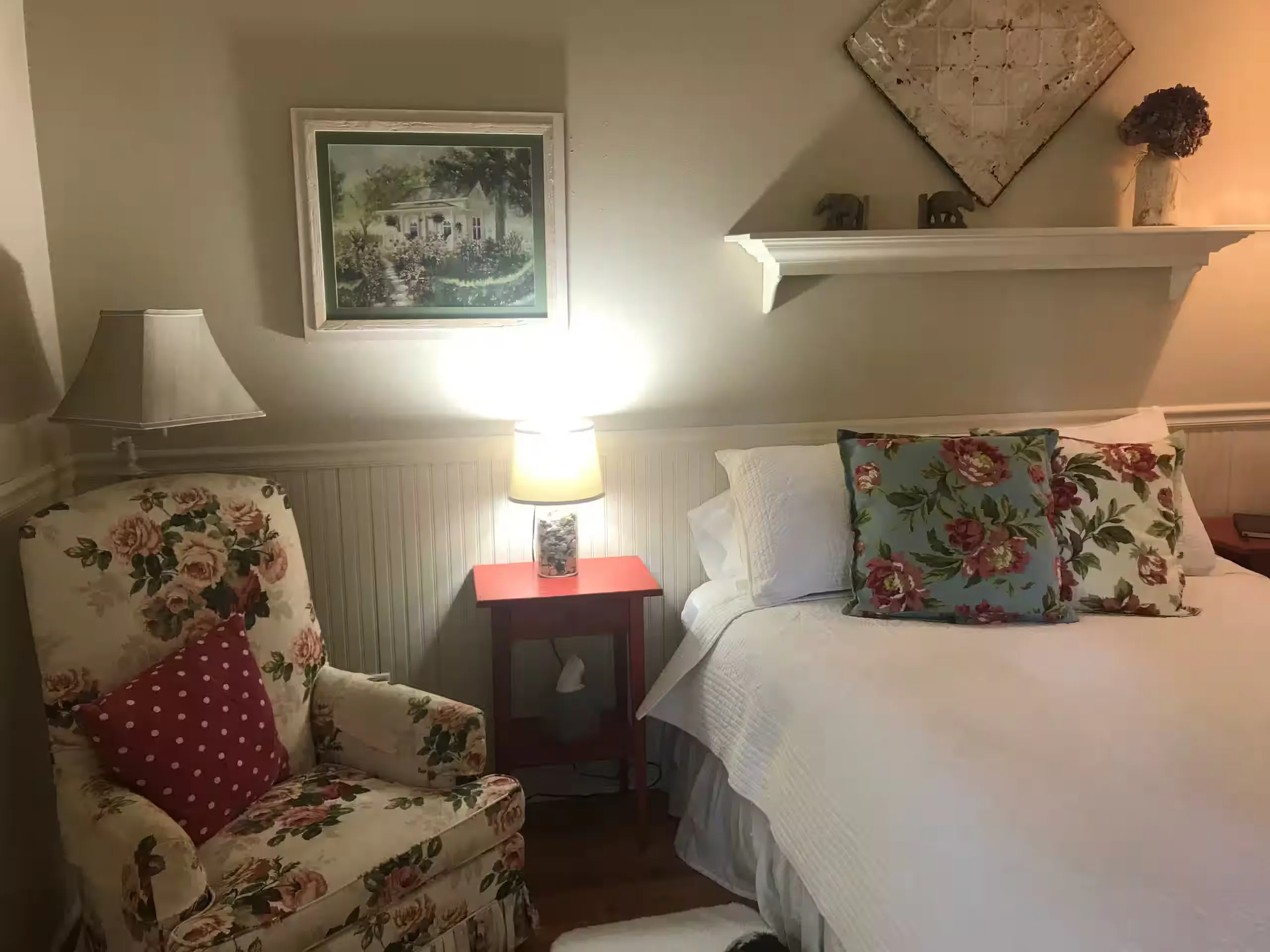 Bedroom reading chair